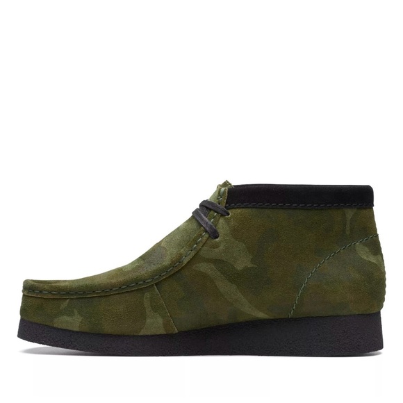 Clarks Green Suede Slip-On Loafers main image 6